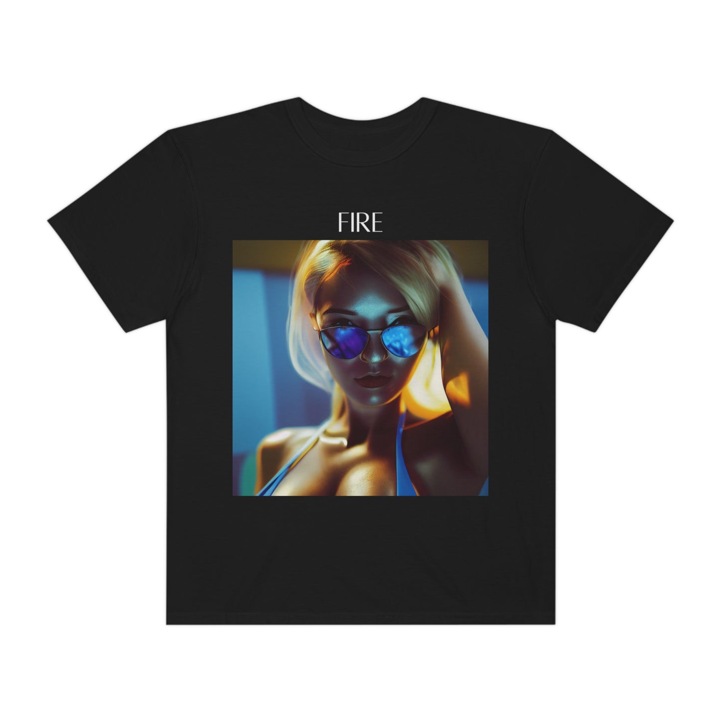 Hot Girl Unisex Garment-Dyed T-shirt