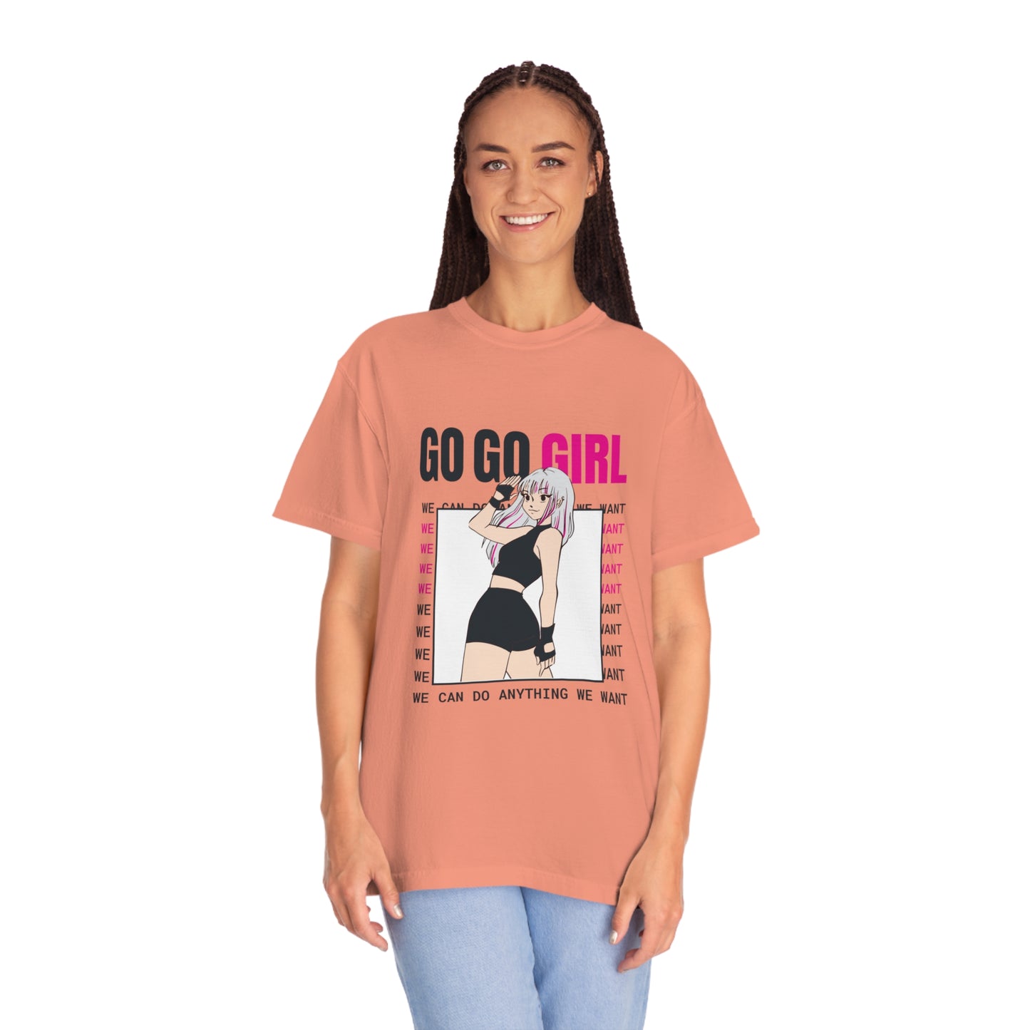 Go Go Girl Unisex Garment-Dyed T-shirt