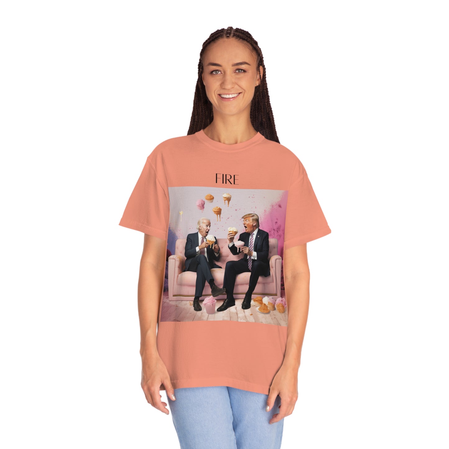 Joe Biden & Donald Trump Unisex Garment-Dyed T-shirt