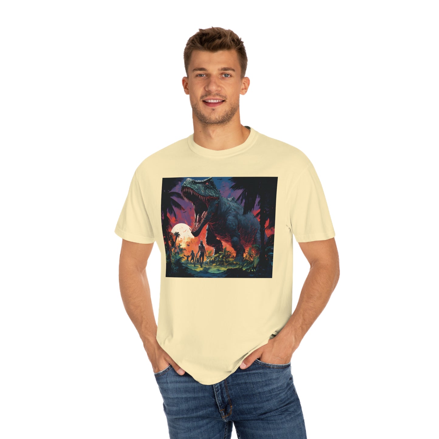 T-Rex Unisex Garment-Dyed T-shirt