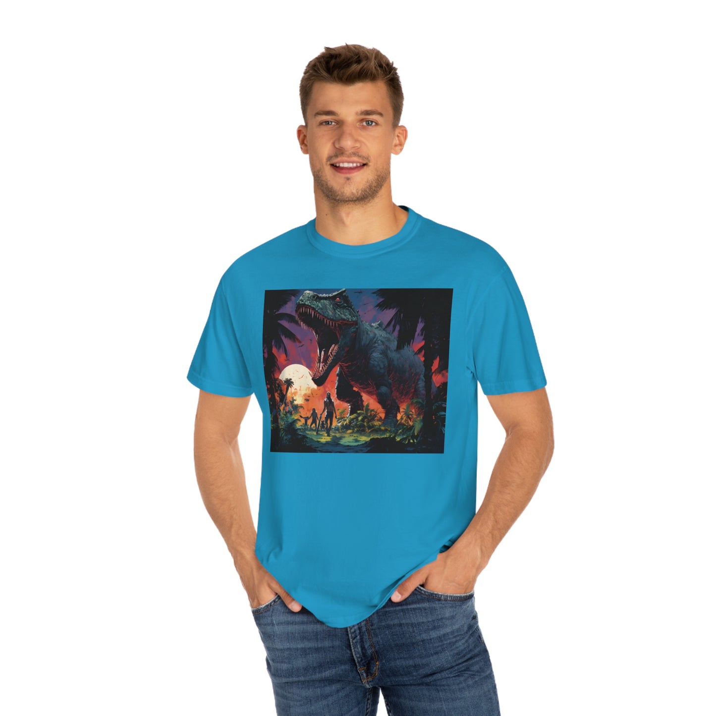 T-Rex Unisex Garment-Dyed T-shirt