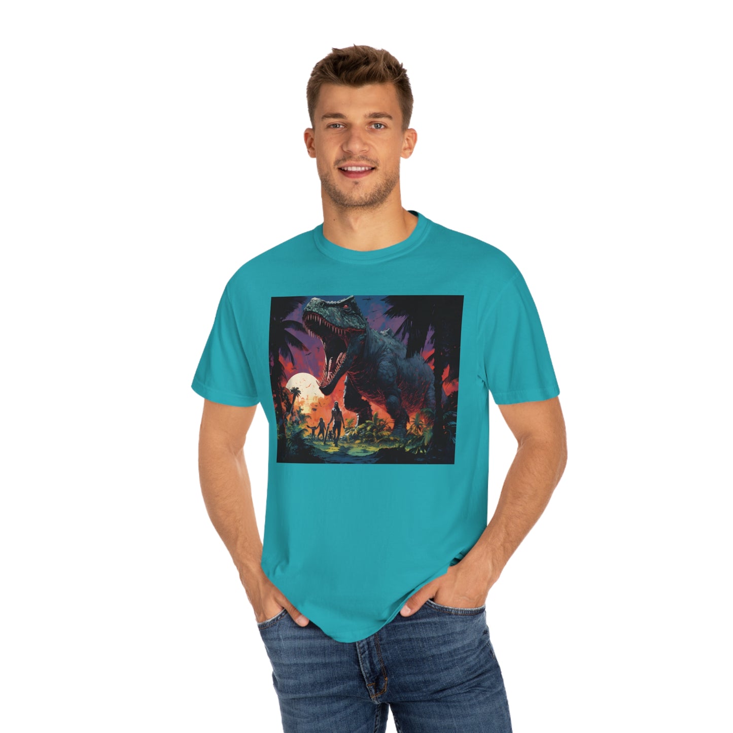 T-Rex Unisex Garment-Dyed T-shirt