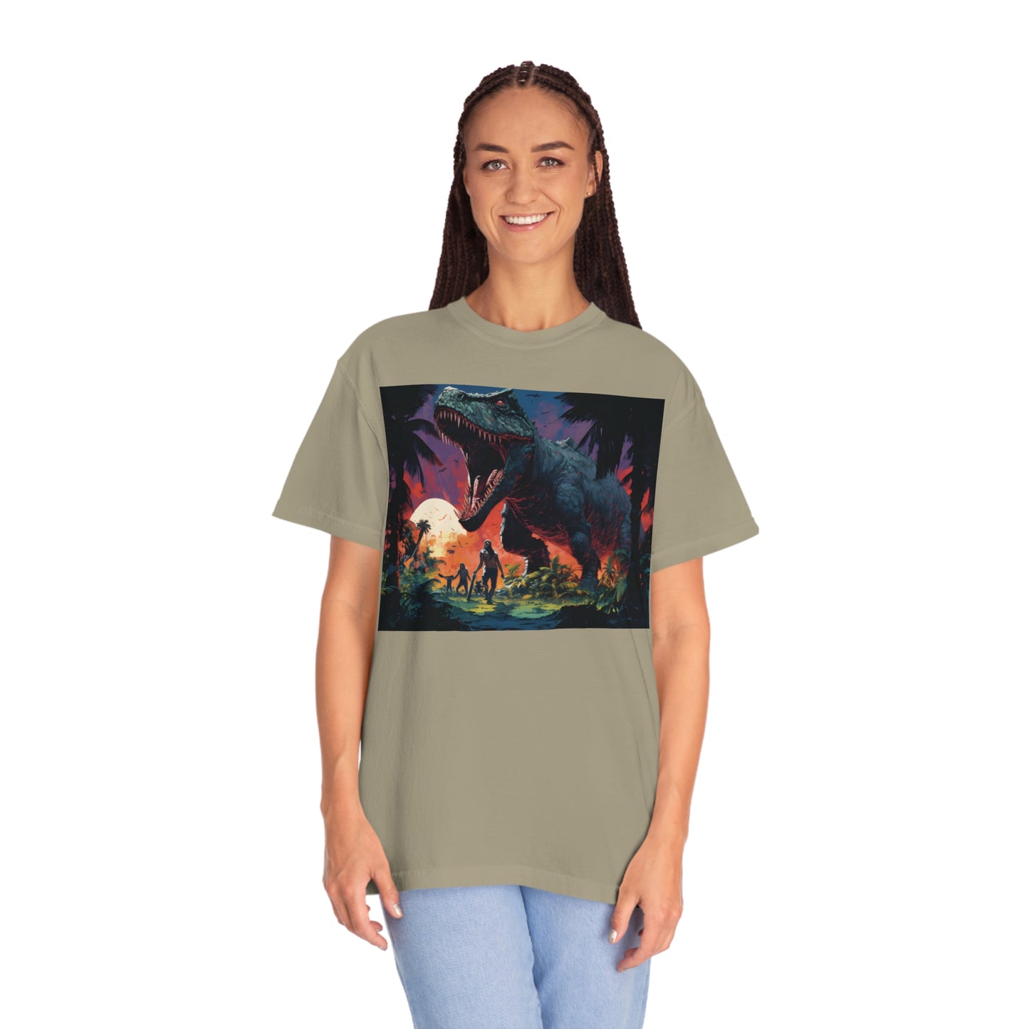 T-Rex Unisex Garment-Dyed T-shirt