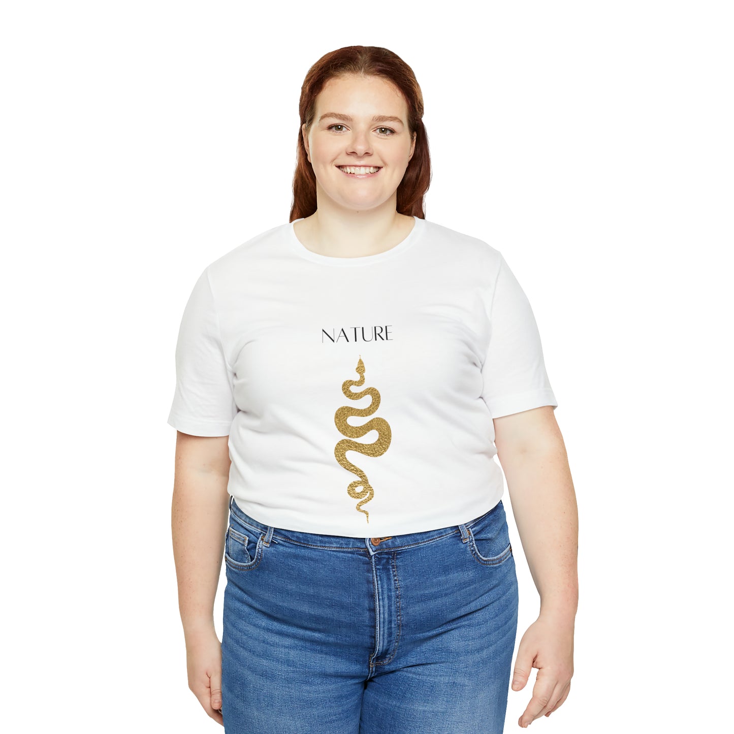 Nature Gold Snake T-Shirt