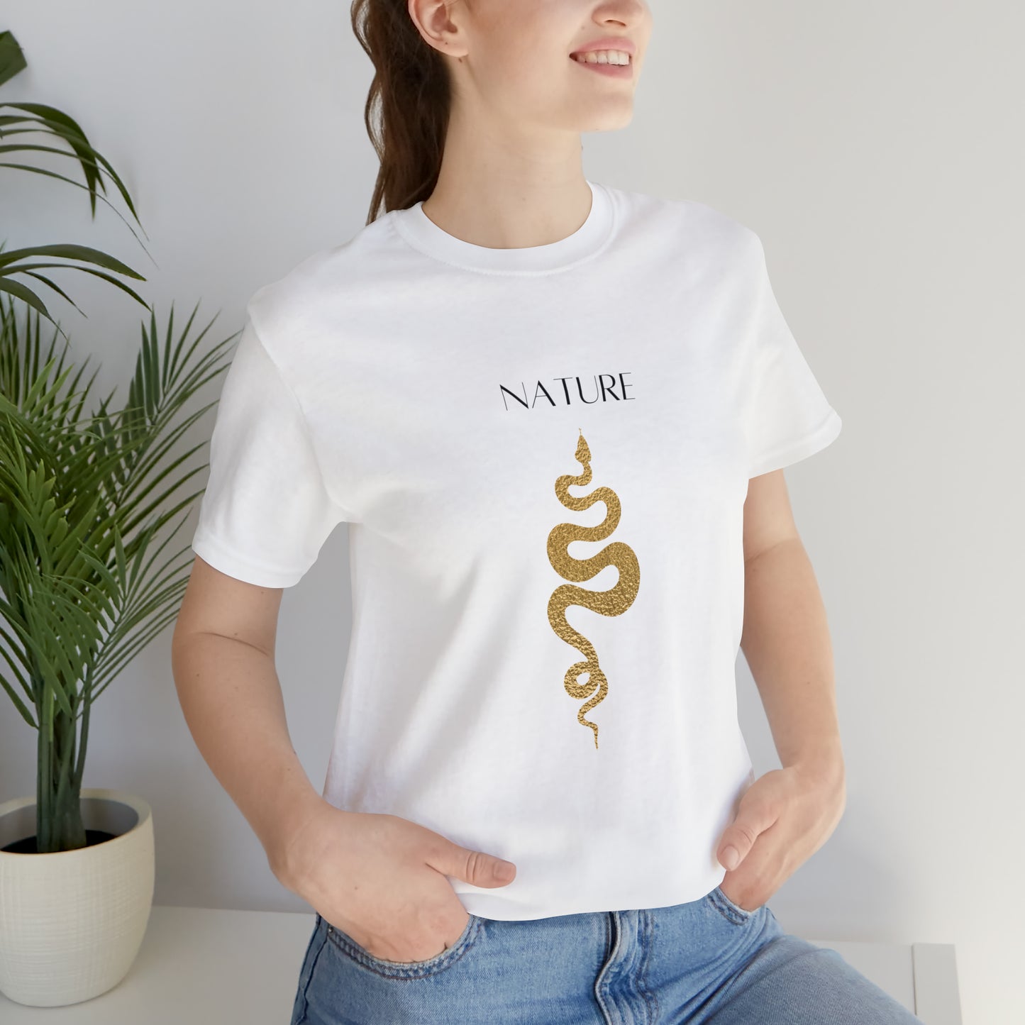 Nature Gold Snake T-Shirt