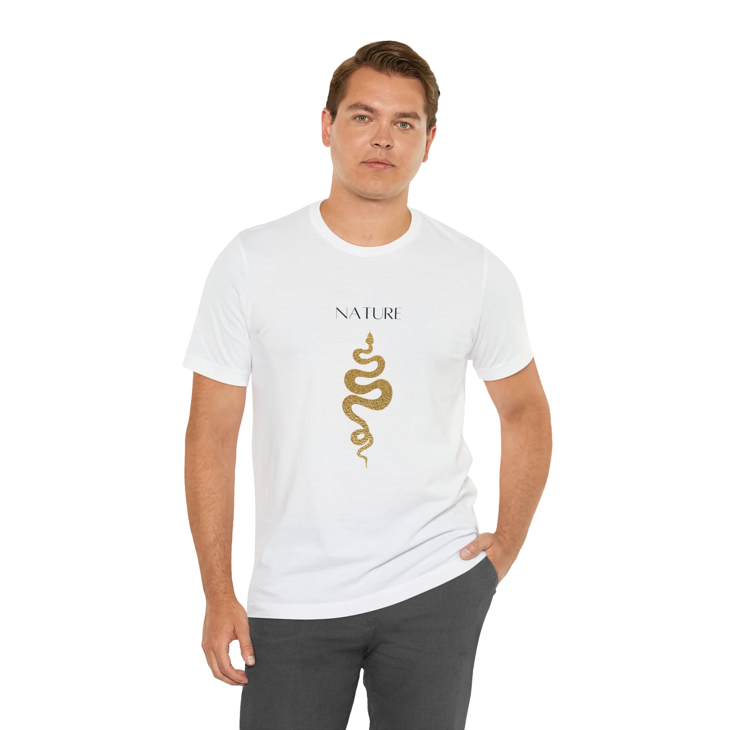 Nature Gold Snake T-Shirt