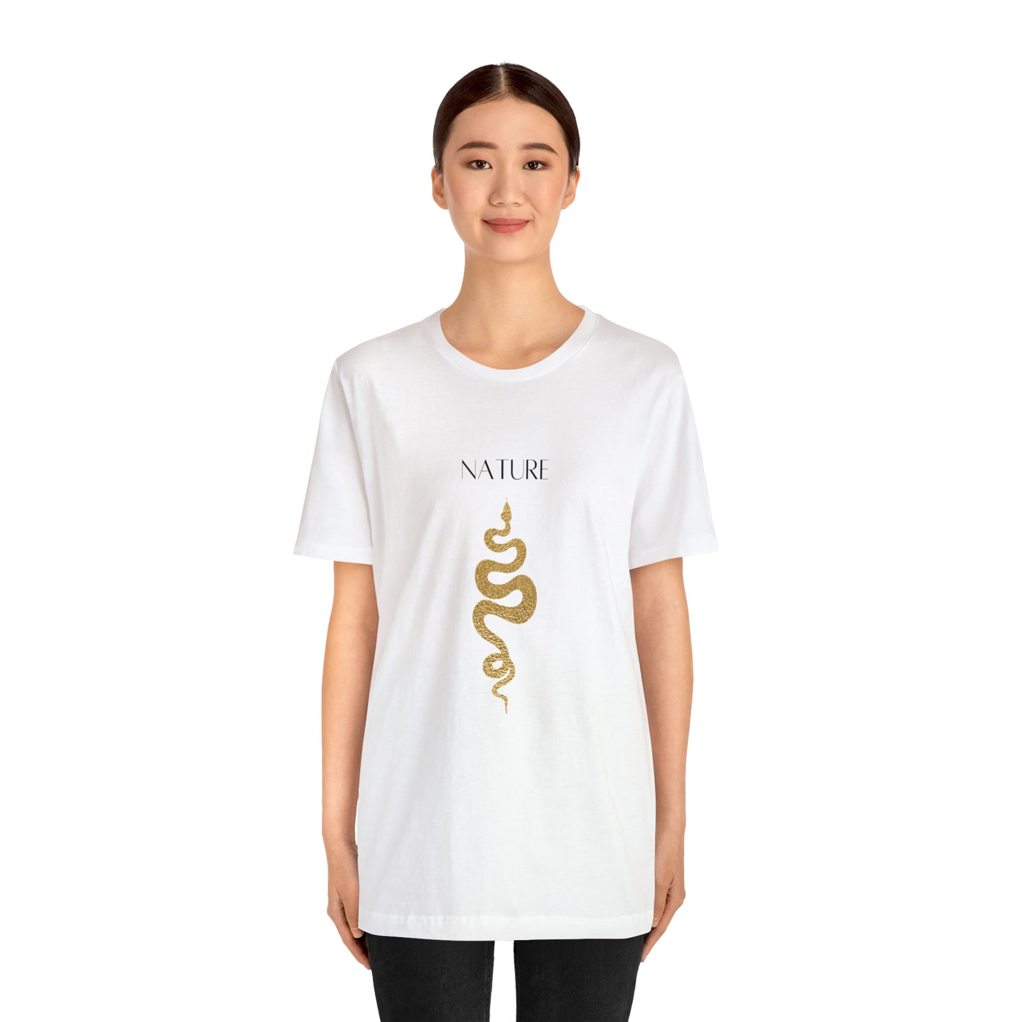 Nature Gold Snake T-Shirt