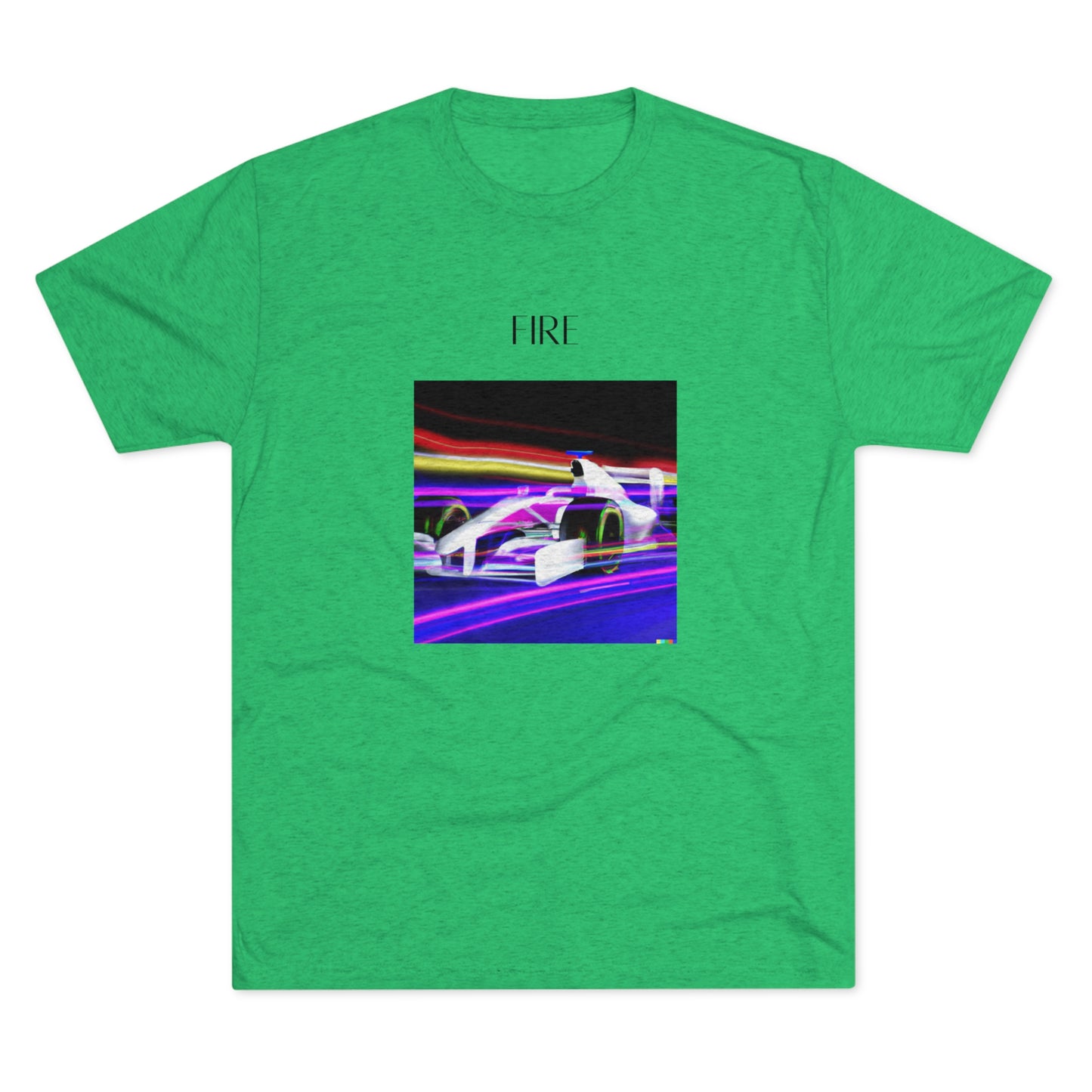 Formula One Neon Tri-Blend Crew T-Shirt