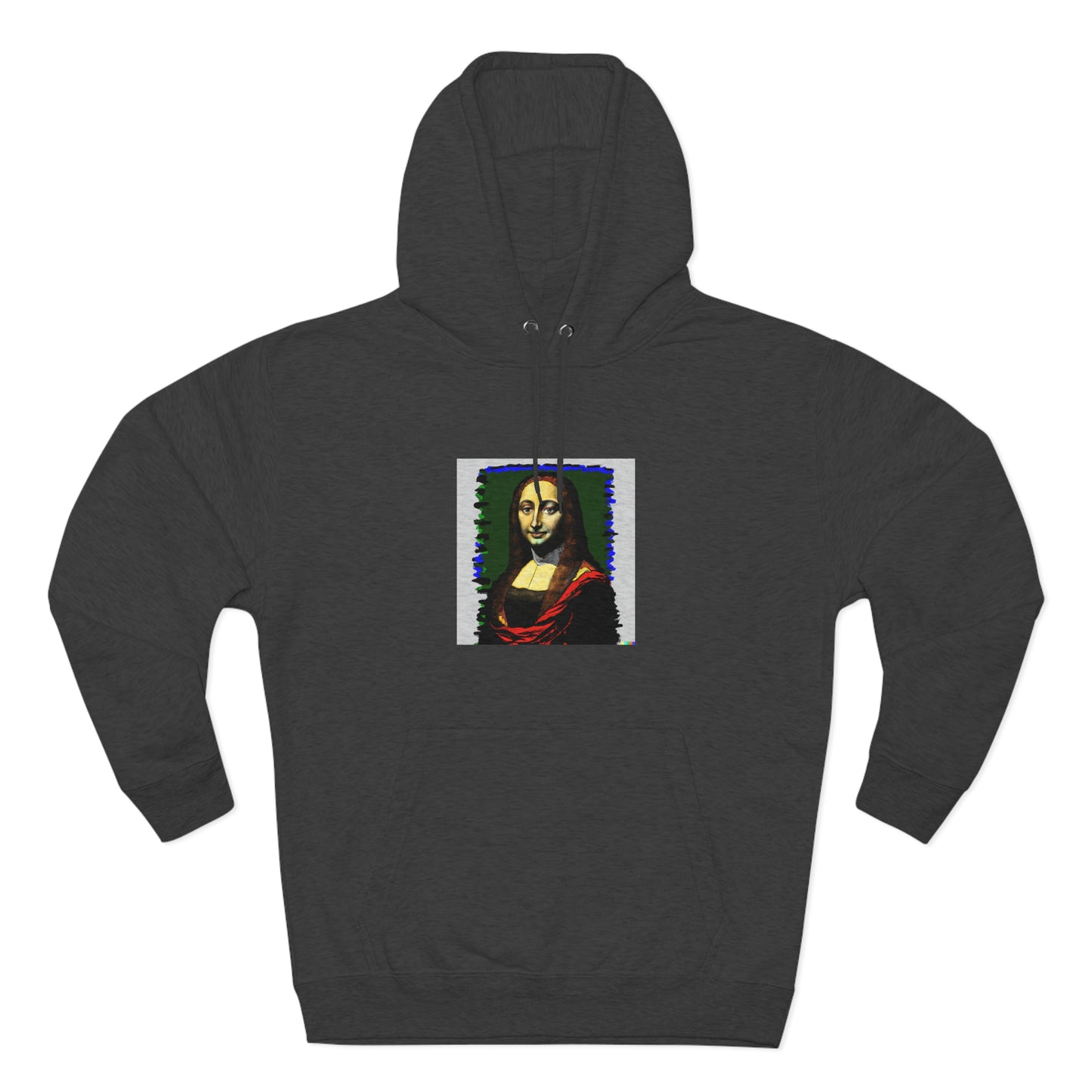 Mona Lisa Premium Pullover Hoodie