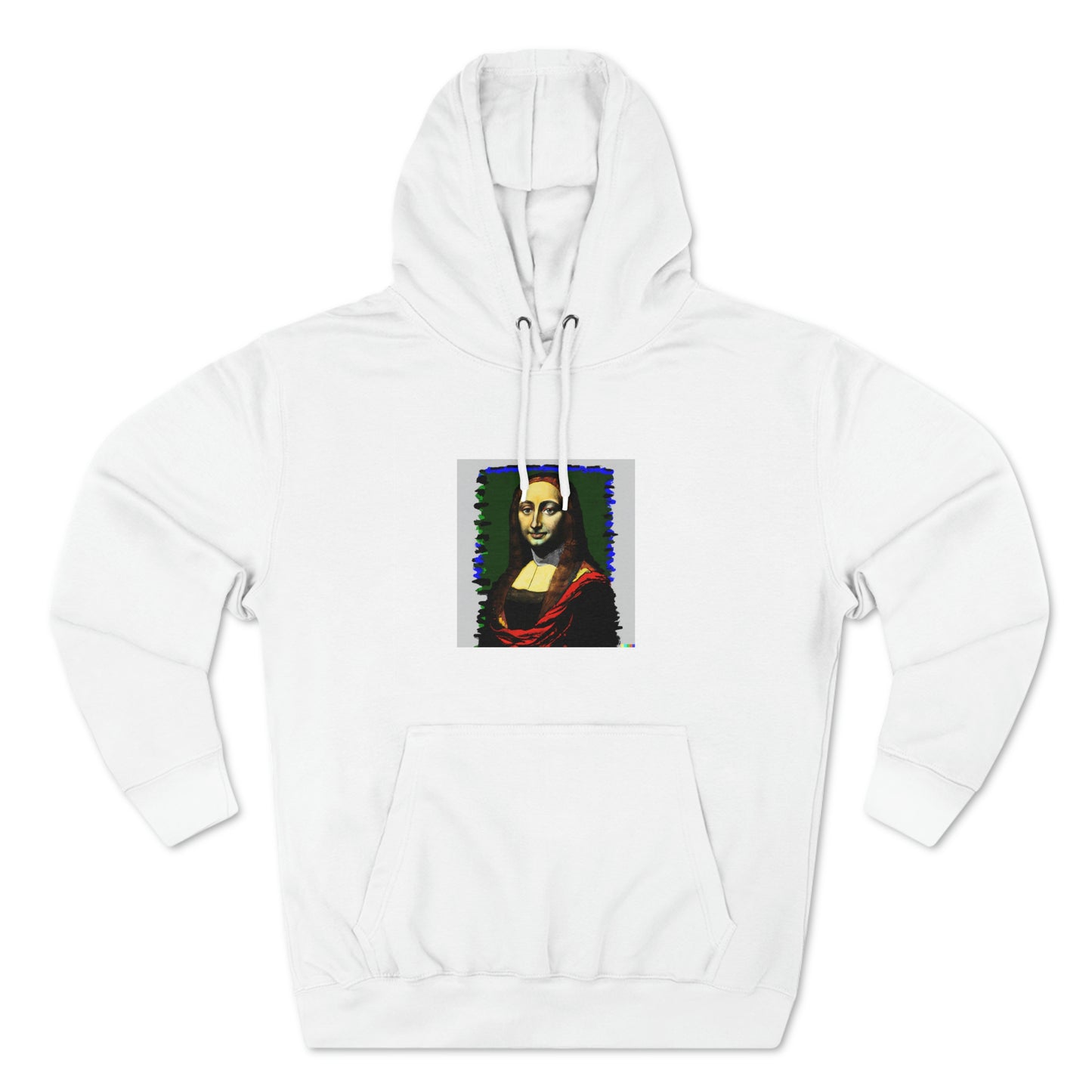 Mona Lisa Premium Pullover Hoodie