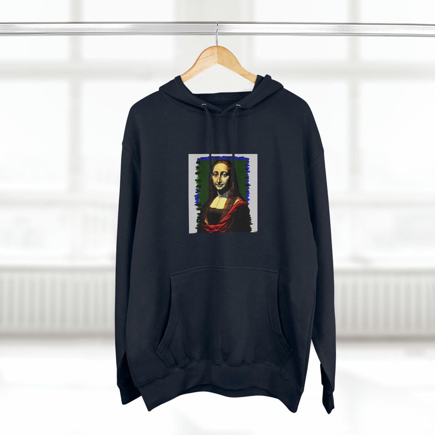 Mona Lisa Premium Pullover Hoodie