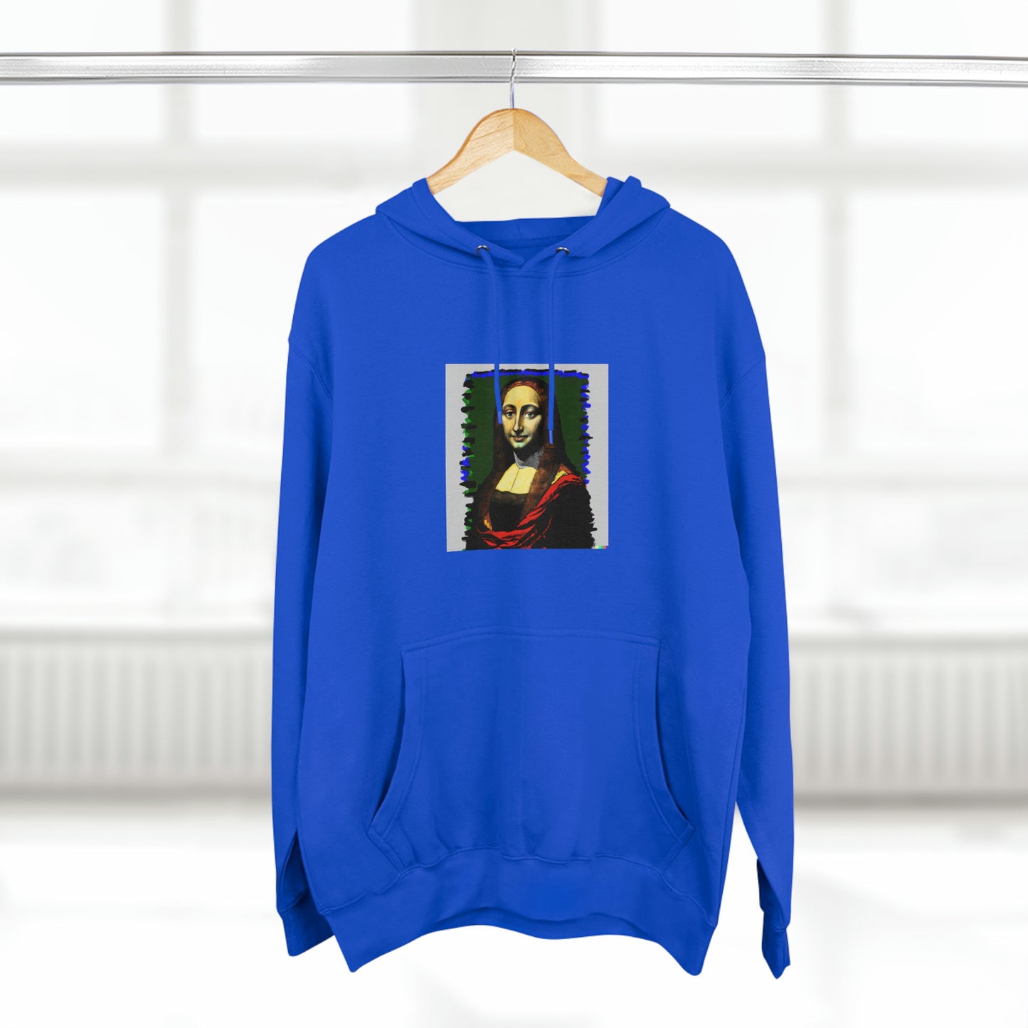 Mona Lisa Premium Pullover Hoodie