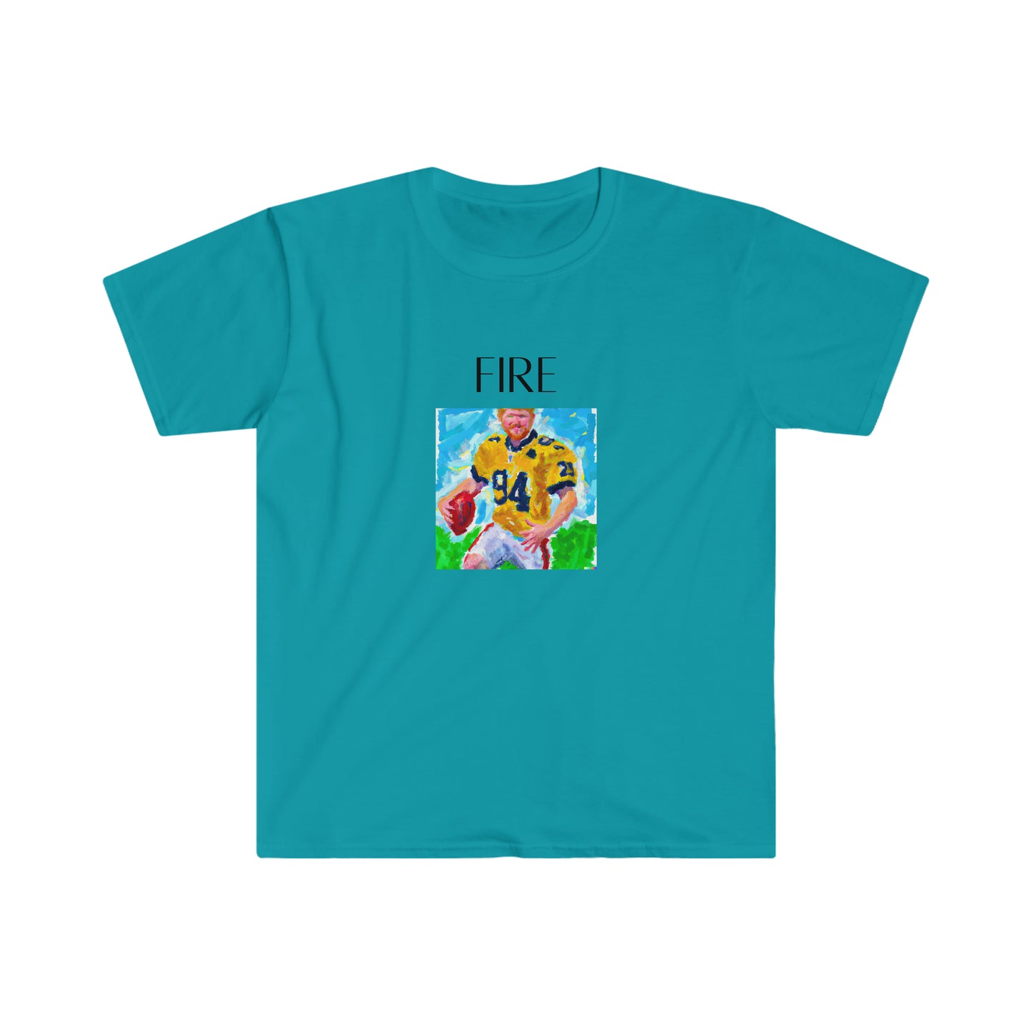 Van Gogh Football Softstyle T-Shirt