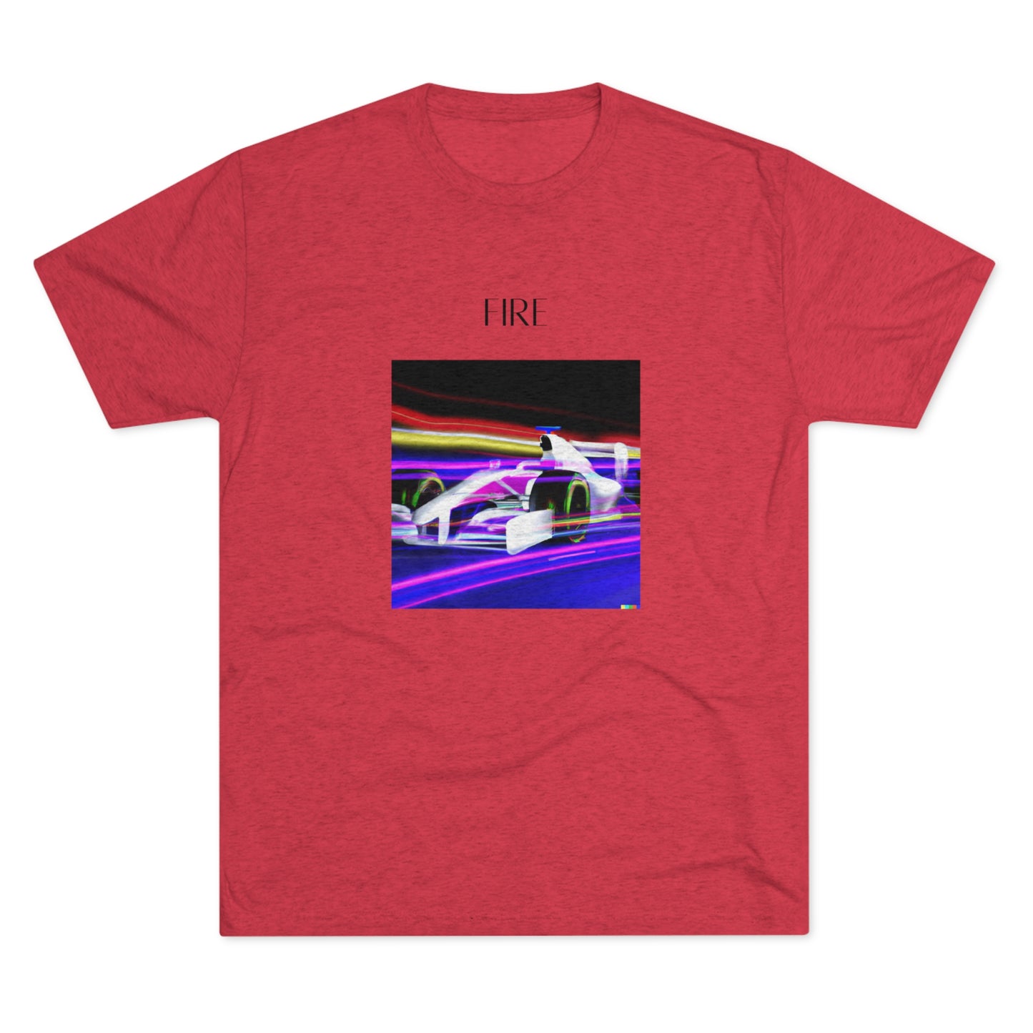 Formula One Neon Tri-Blend Crew T-Shirt