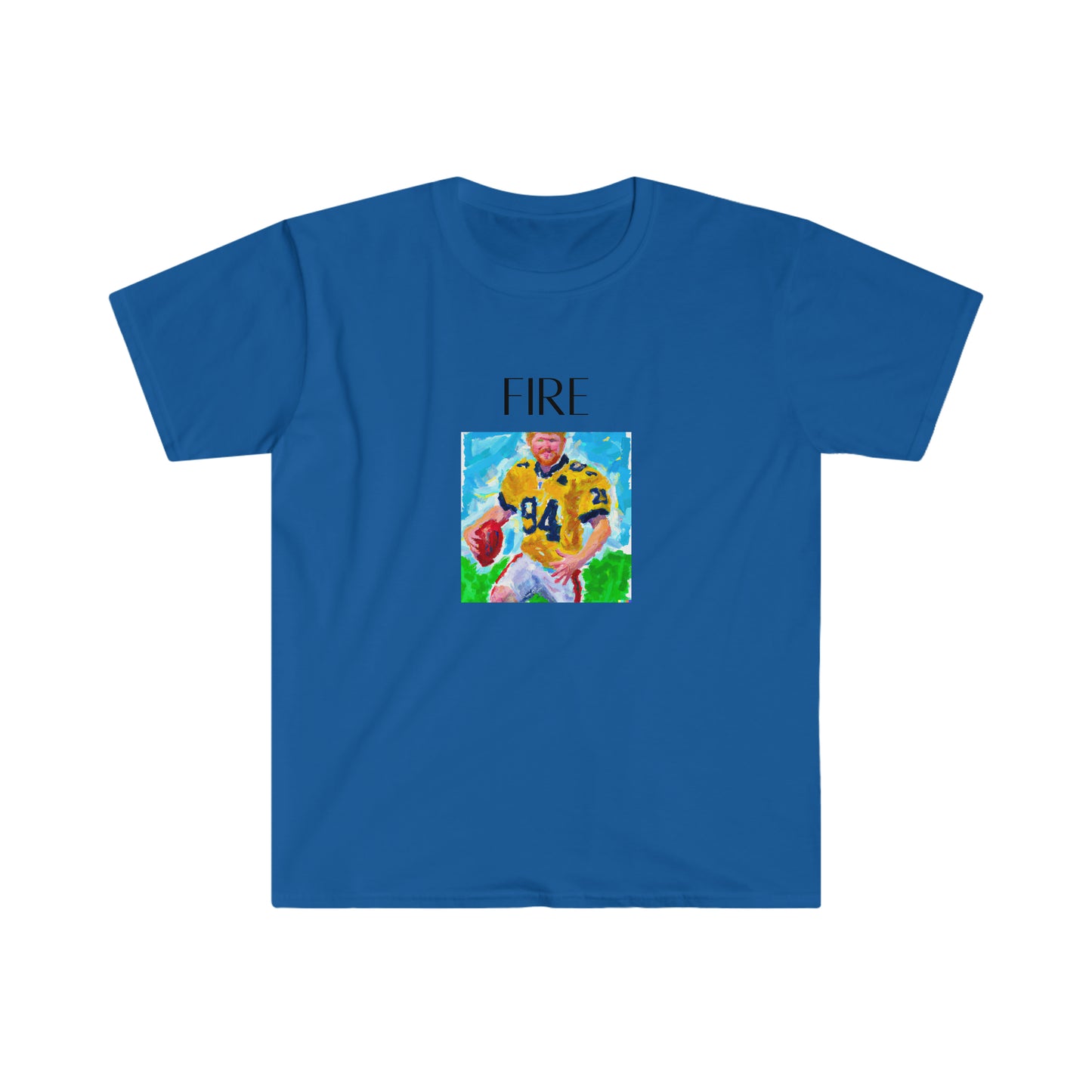 Van Gogh Football Softstyle T-Shirt