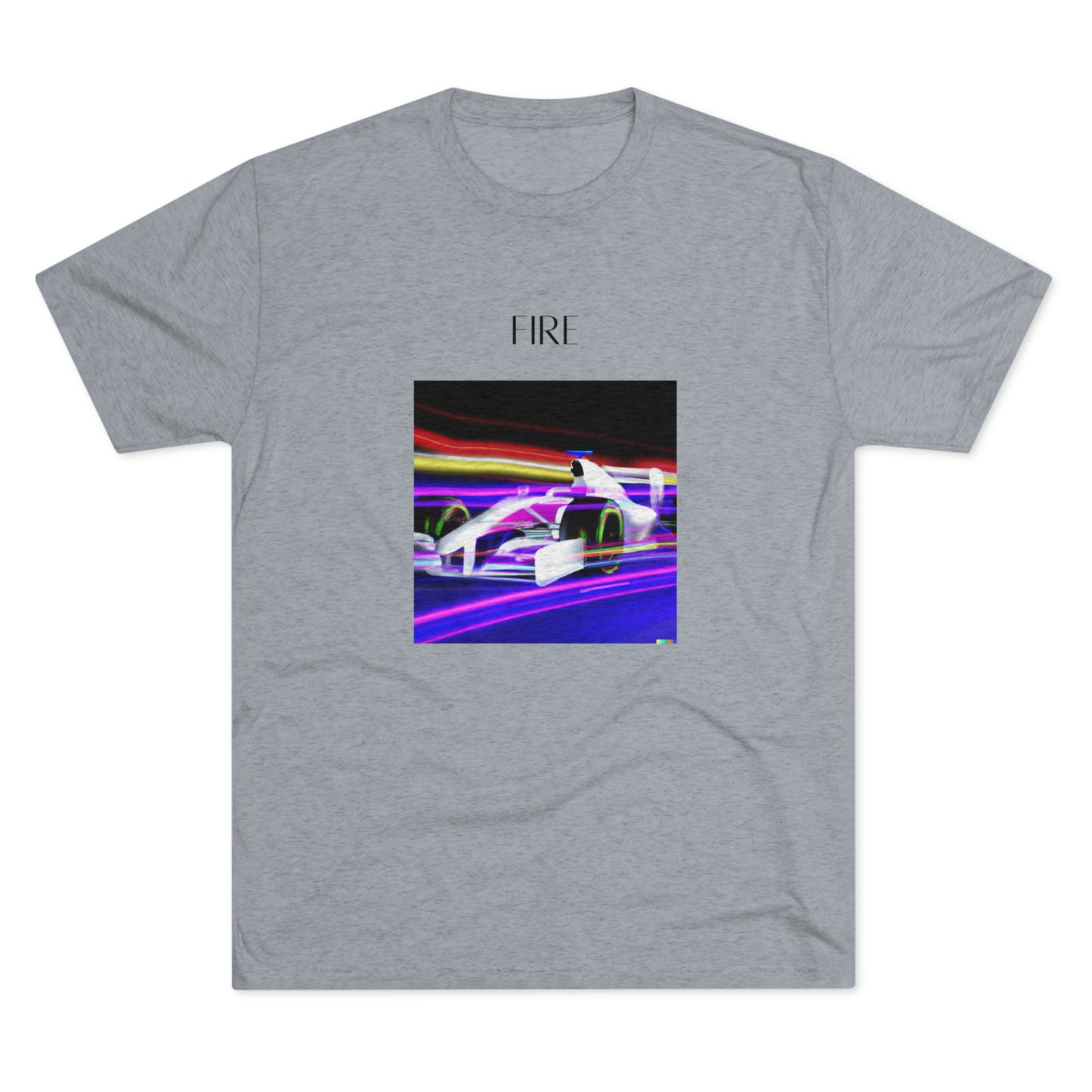 Formula One Neon Tri-Blend Crew T-Shirt