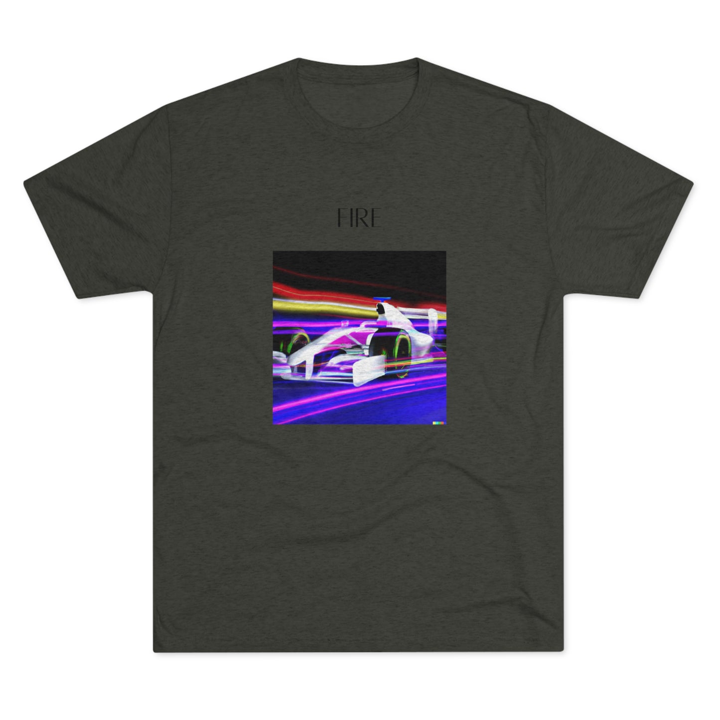 Formula One Neon Tri-Blend Crew T-Shirt