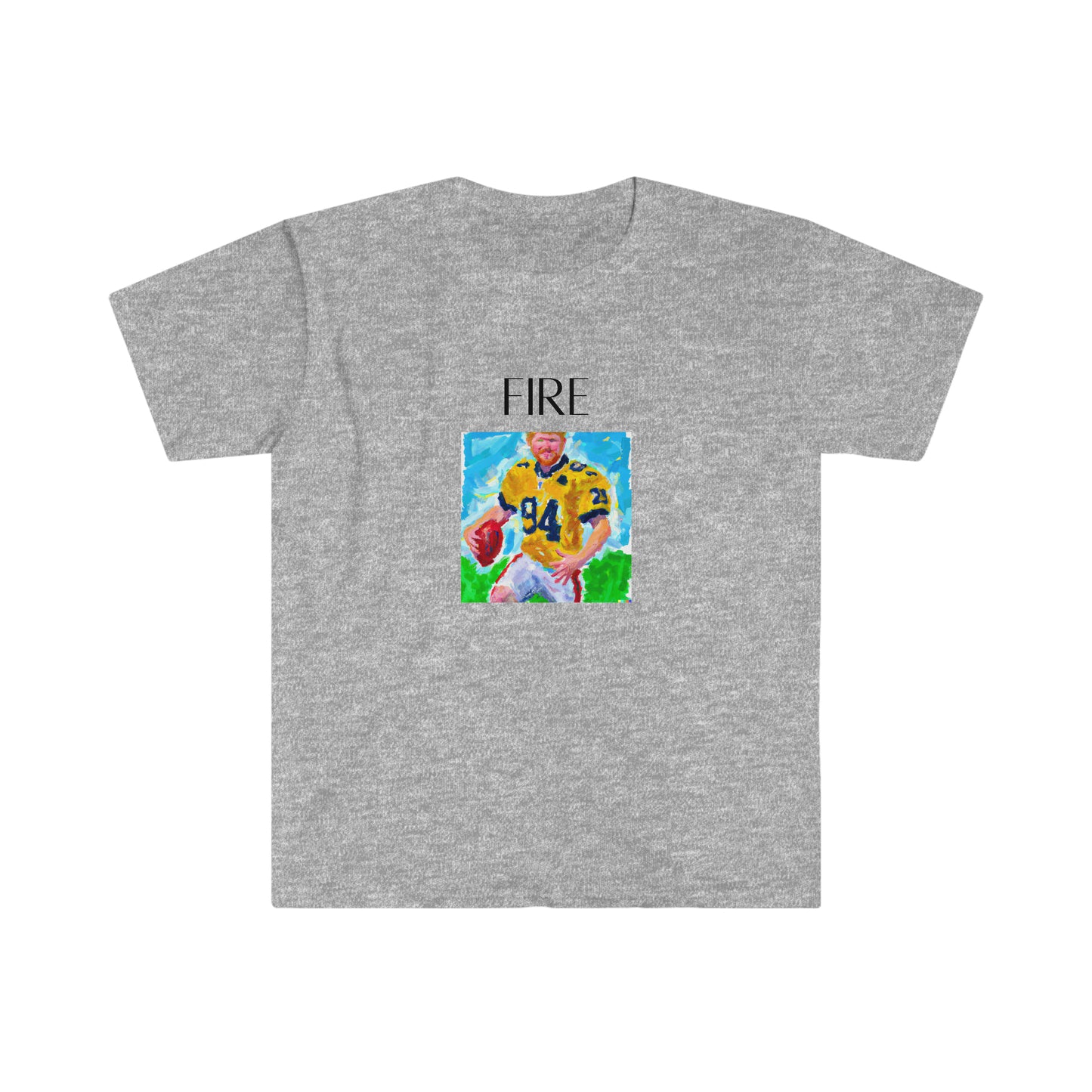 Van Gogh Football Softstyle T-Shirt