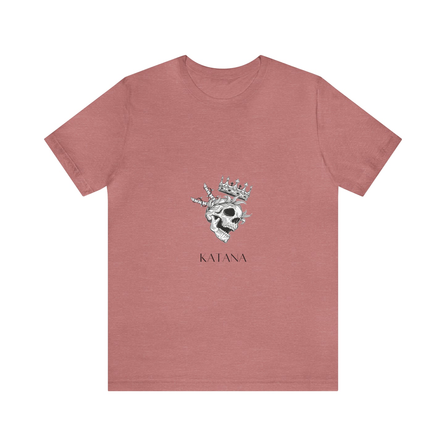 Katana Skull Unisex Short Sleeve T-Shirt