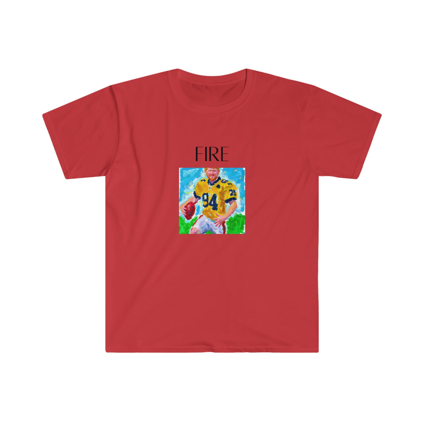 Van Gogh Football Softstyle T-Shirt