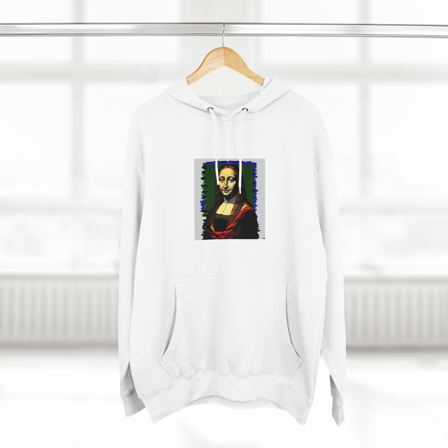 Mona Lisa Premium Pullover Hoodie