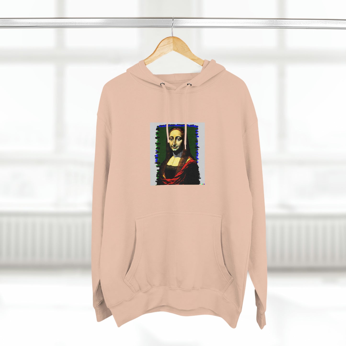 Mona Lisa Premium Pullover Hoodie