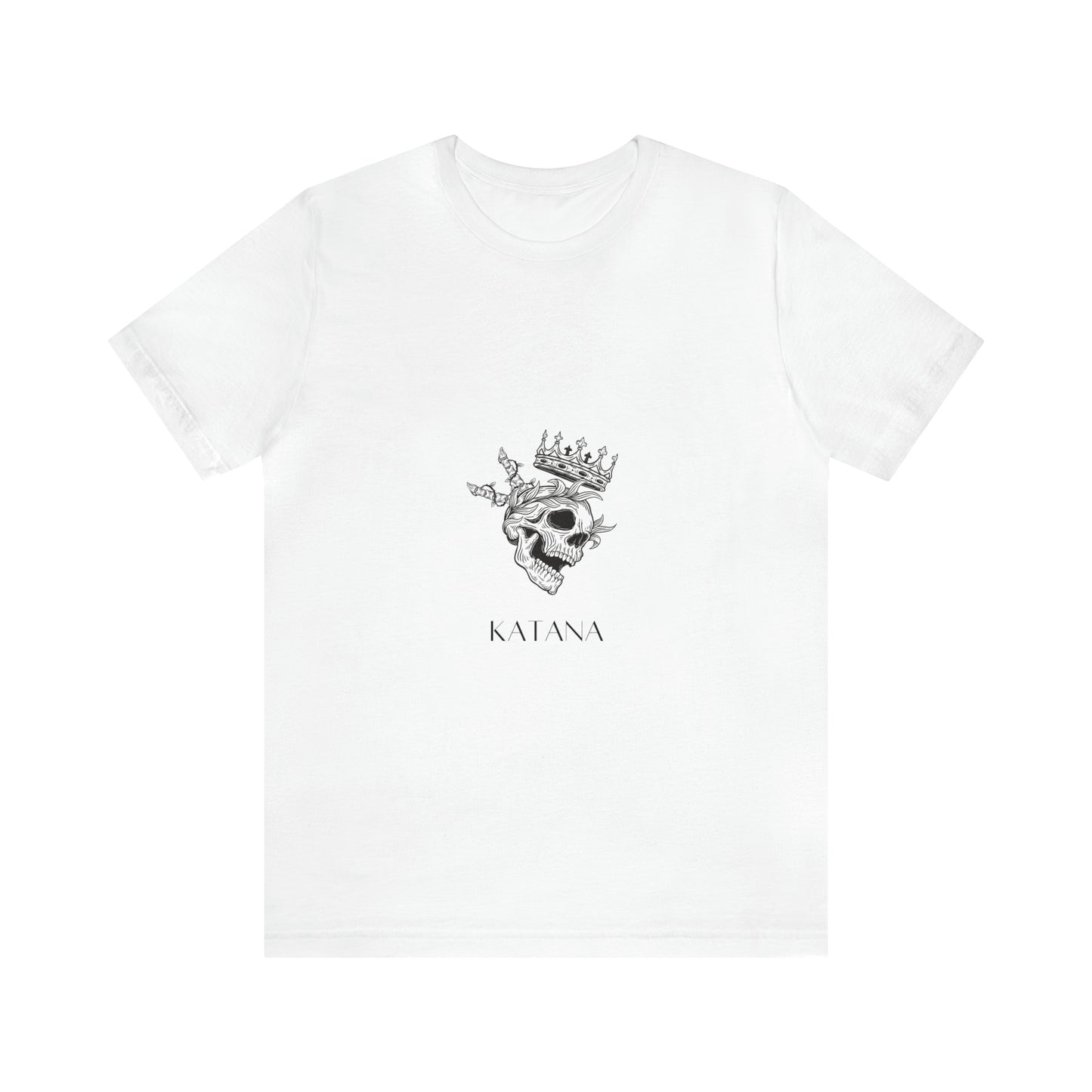 Katana Skull Unisex Short Sleeve T-Shirt