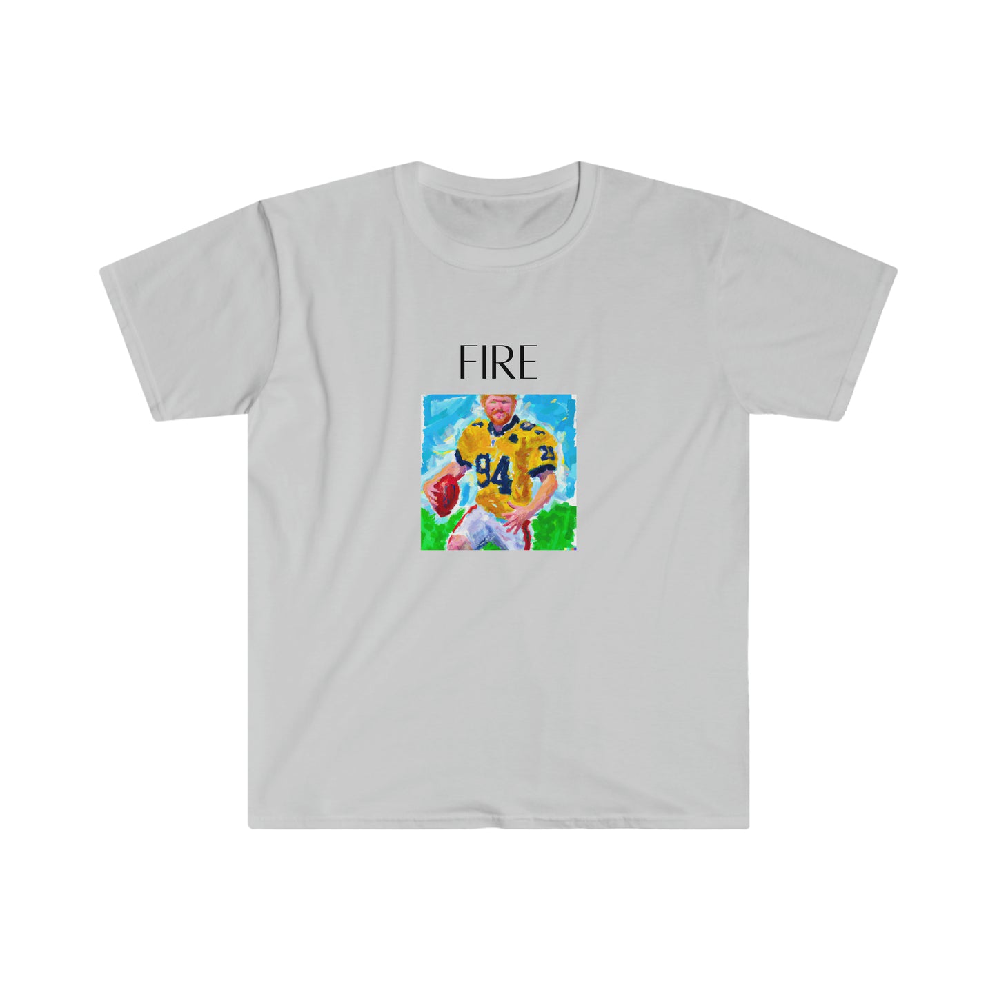 Van Gogh Football Softstyle T-Shirt