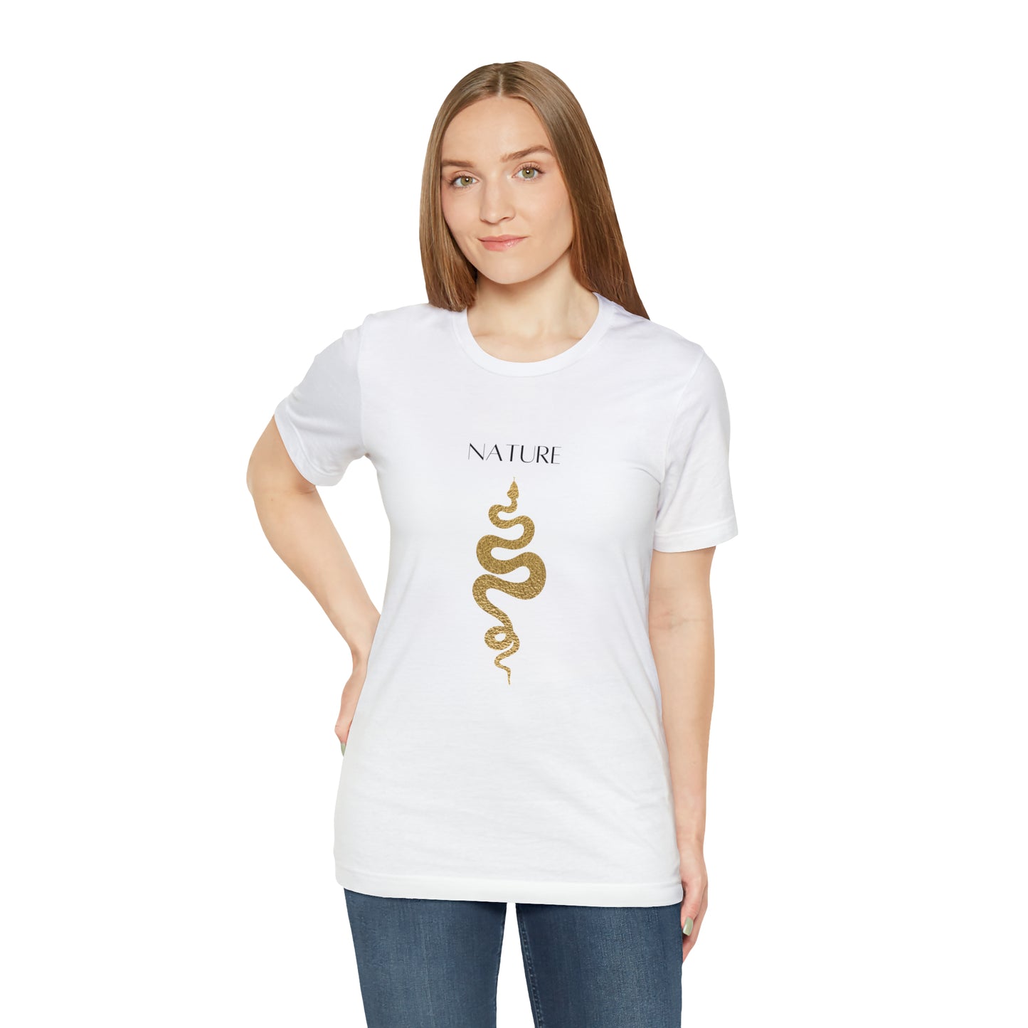 Nature Gold Snake T-Shirt